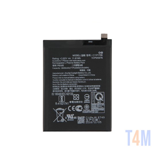 BATTERY ASUS ZENFONE VIVO L1 ZA550KL/X00RD 3040MAH